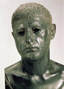 不明なローマの戦士、AD 30s（ブロンズ）の肖像